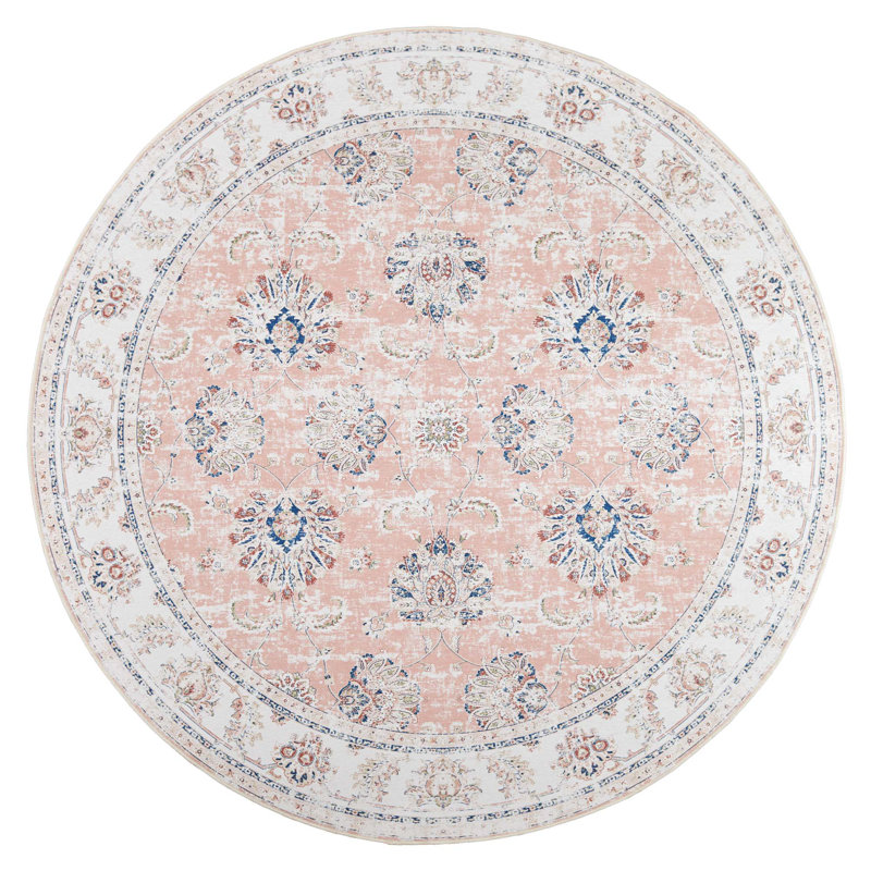 One Allium Way® Janigian Chenille Floral Rug & Reviews Wayfair